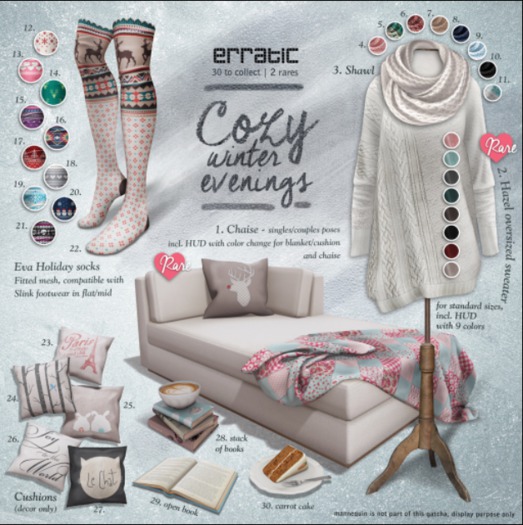 16.erratic / cwe - eva - holiday socks / multi