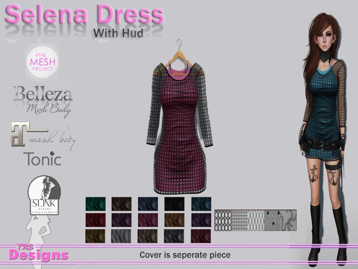 Selena Dress With Hud