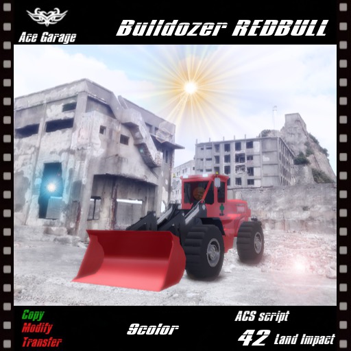 [A.G] Bulldozer REDBULL