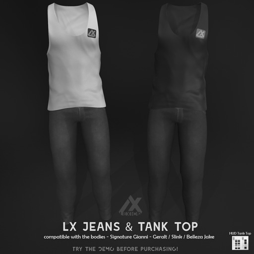 -Lexico- DEMO Jeans & Tank Top