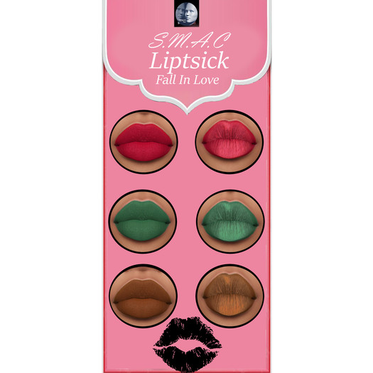 S.M.A.C Fall In Love Lipstick Pack Genus