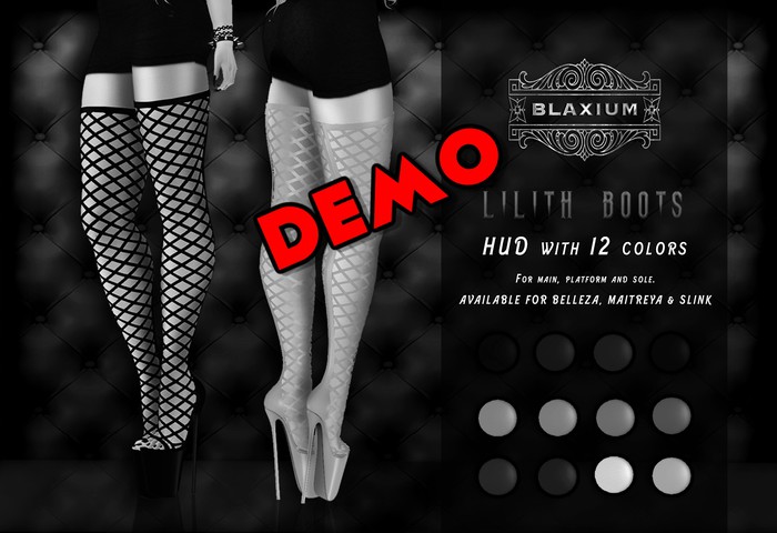 BLAXIUM -Lilith Boots- DEMO