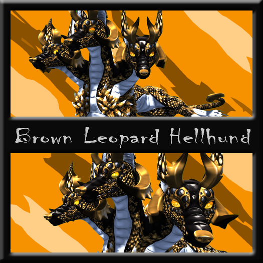 Keyce - Brown Leopard Hellhund Applier