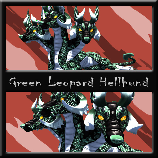 Keyce - Green Leopard Hellhund Applier