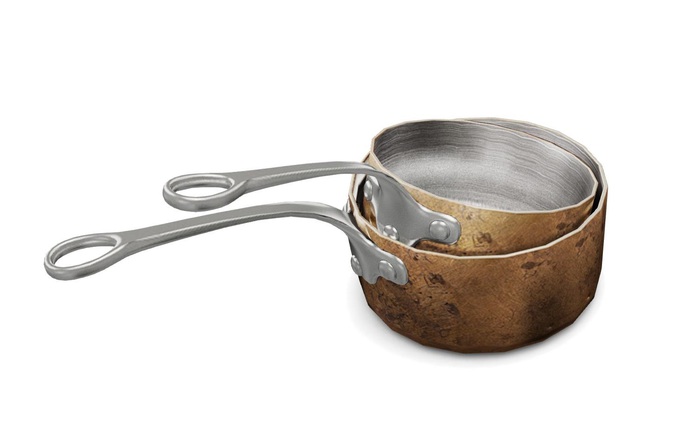 5. AF Copper Pan Set 