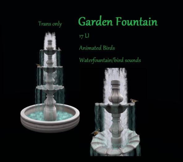 Garden Fountain