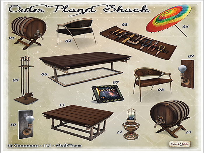 [V/W] Outer Planet's Shack GACHA C10