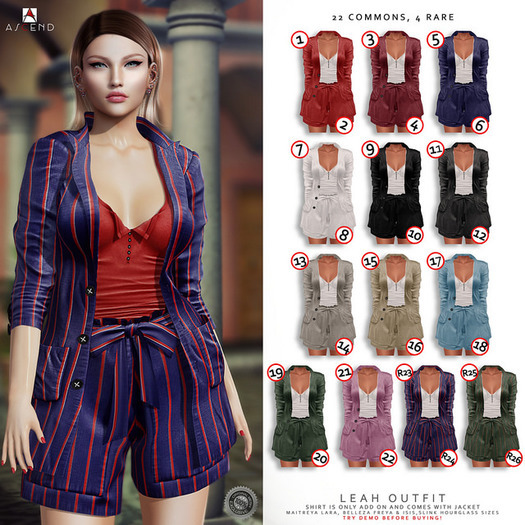 20 //Ascend// Leah Shorts - Lara