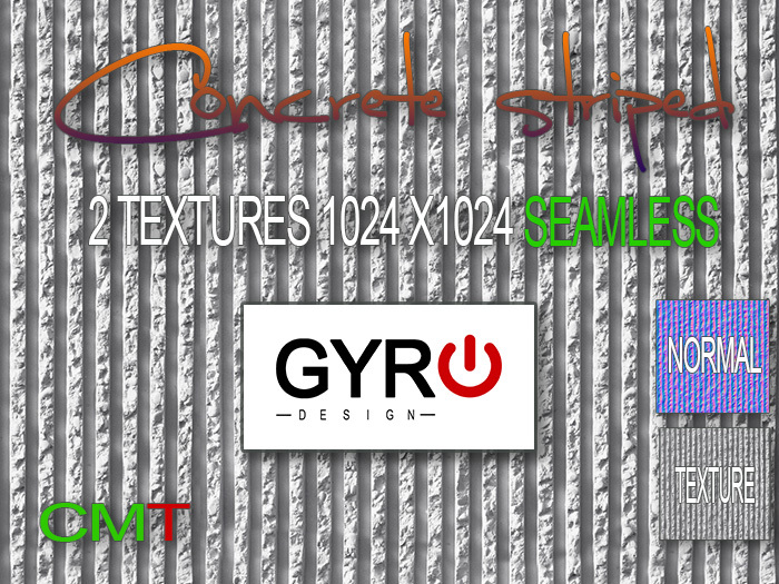 Texture - Concrete striped - for personal use