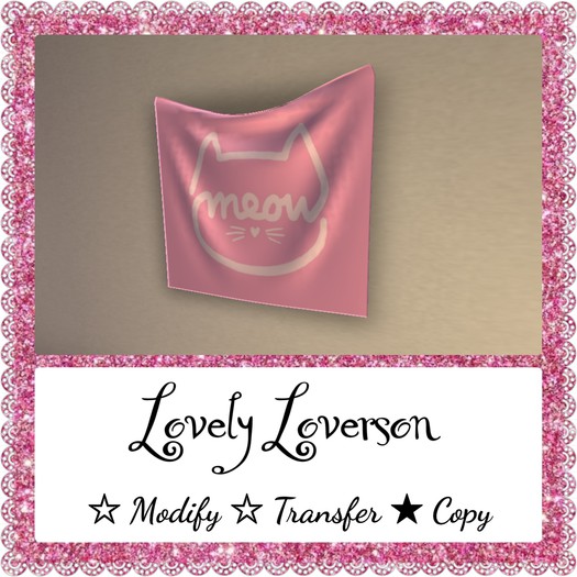 ~* Lovely Loverson *~ Tapestry { Meow }