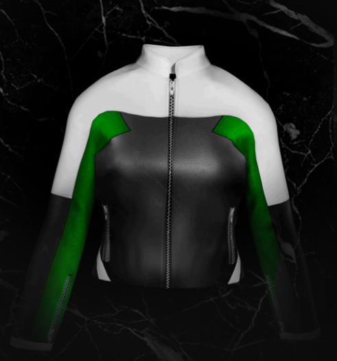 !79! Green Biker Jacket (wear)