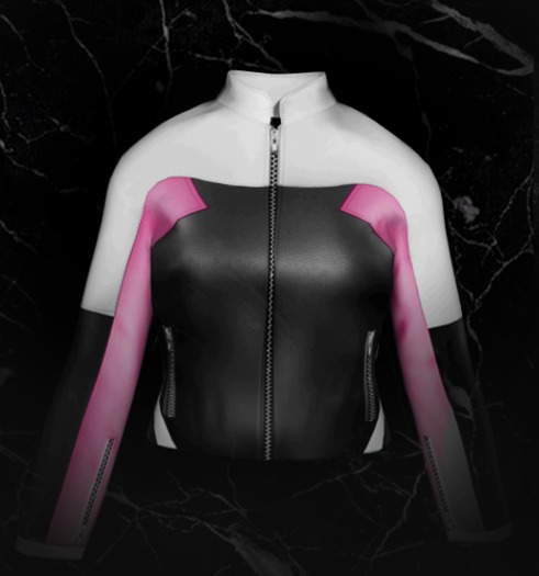 !79! Pink Biker Jacket