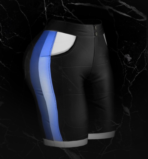 !79! Blue Biker Shorts (wear)