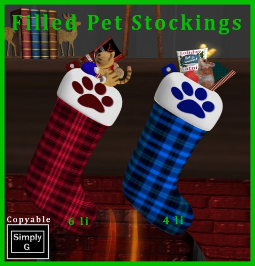 SG Pet Stockings Boxed