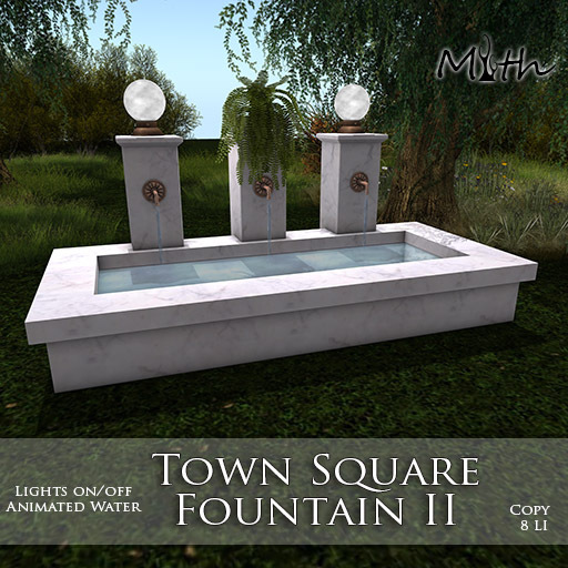 Myth - Town Square Fountain II