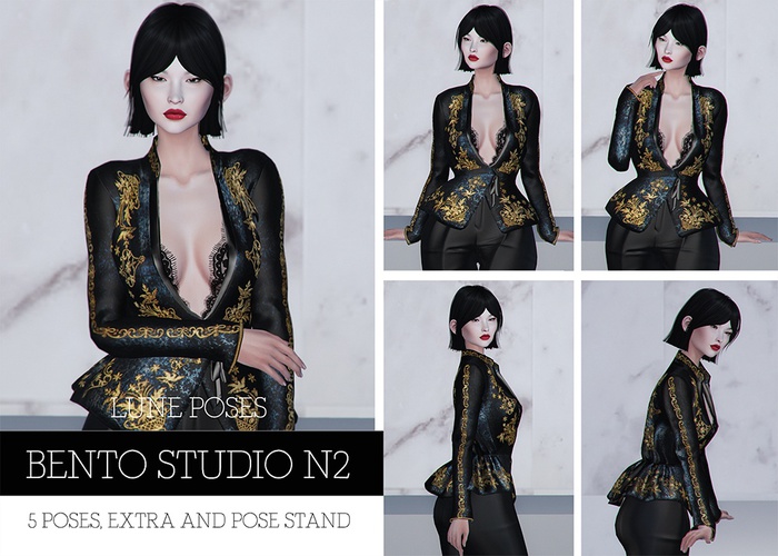{{ LUNE }} BENTO STUDIO POSE PACK - N2