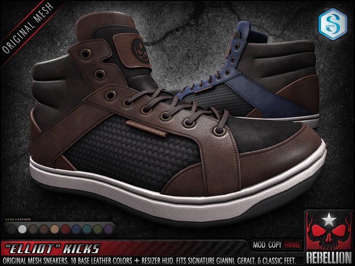 = REBELLION = "ELLIOT" KICKS - DEMO