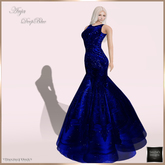 SAS - Anja DeepBlue Gown (Mesh)