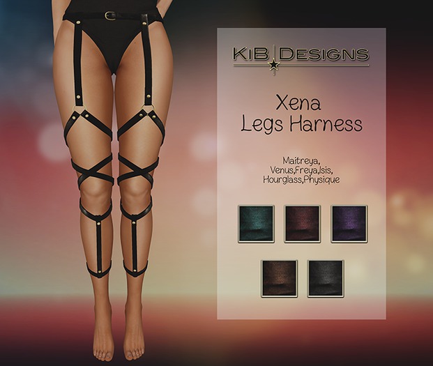 KiB Designs - Xena Legs Harness FATPACK