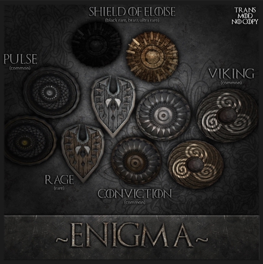 :Enigma: Conviction Shield Worn 8
