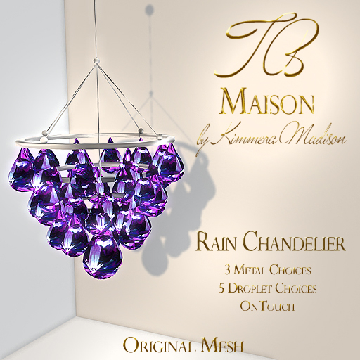 TB Maison Rain Chandelier BOXED