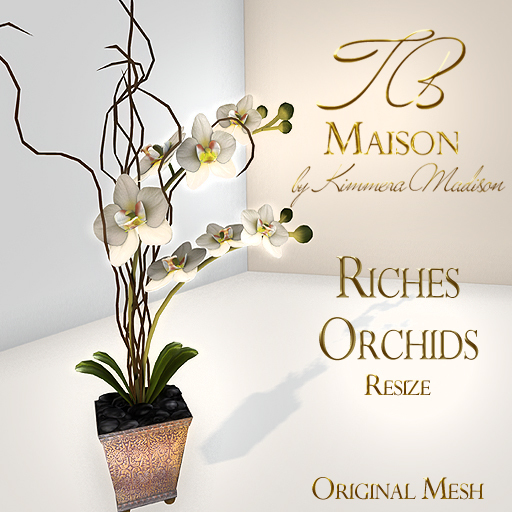 TB Maison Riches Orchids (ADD to unpack) BOXED