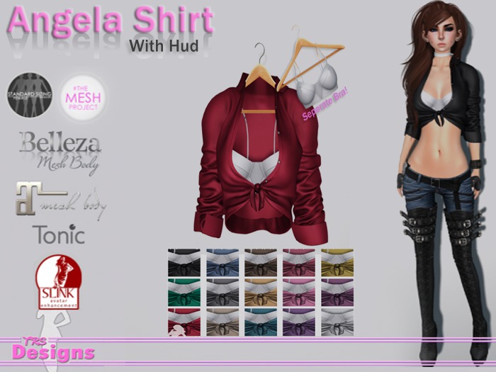 Angela Shirt With Hud