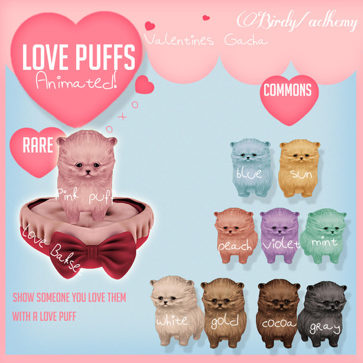 Birdy/Alchemy - Love Puff - Gold