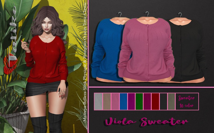 Tatiko - Viola Sweater 10 color HUD