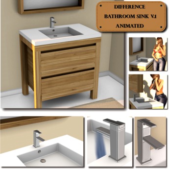 Second Life Marketplace Difference Bathroom Sink V 1 Animated Difference Bathroom Sink V 1 Animated
