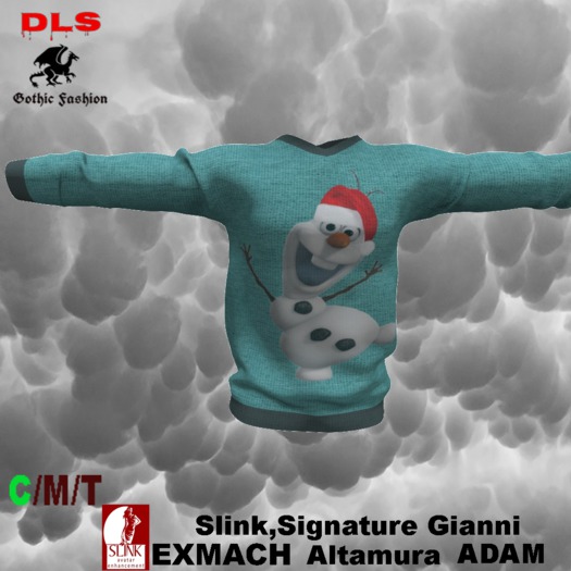 Sweater snowman boxed