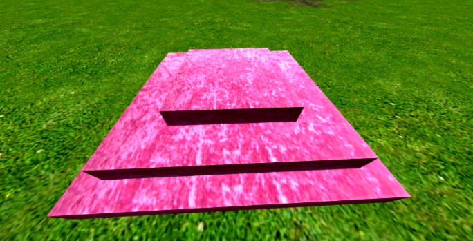 PINK PLATFORM STAND FOR BREEDABLES