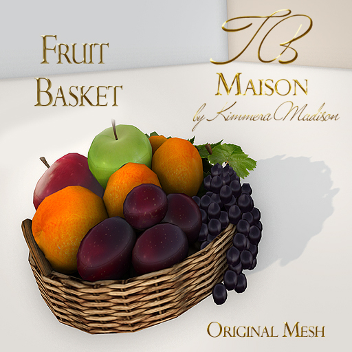 TB Maison Fruit Basket ADD to unpack