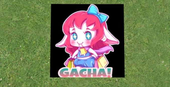 Gacha texture sign