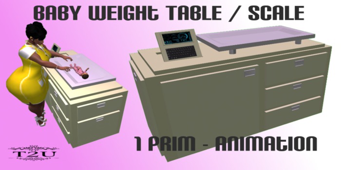 Baby Weight Scale Table