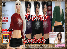 *Sondra's Snowflake Sweatshirt *8 Colours* DEMO (add)