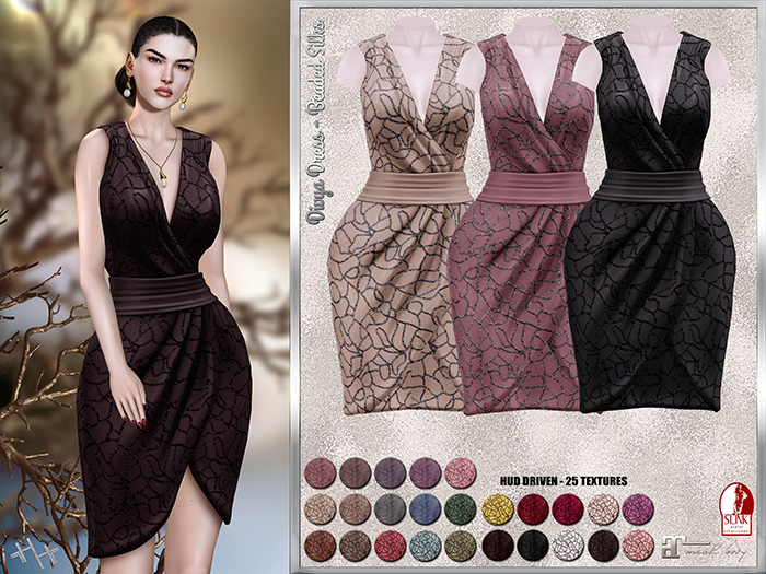 [hh] Divya Dress BEADED SILKS