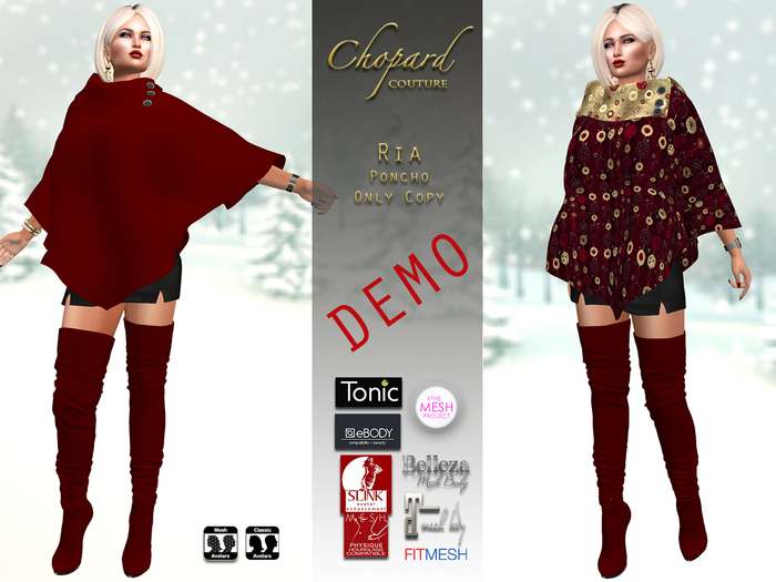 *Chopard Couture* DEMO Ria Poncho