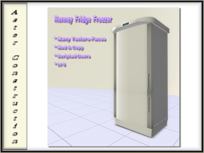 ~Renney Fridge Freezer - M&C~