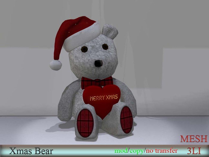 Xmas Bear     boxed