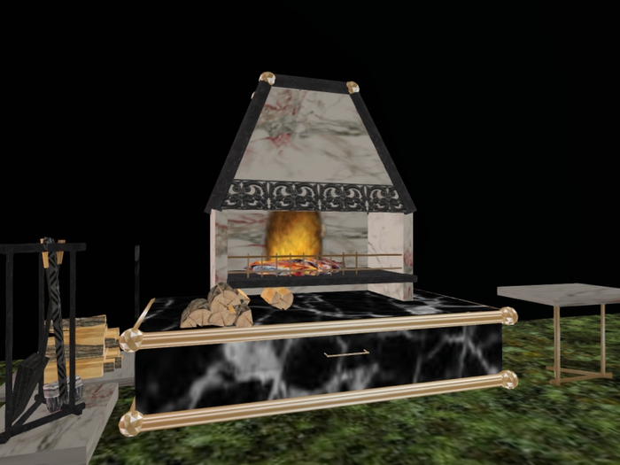 [ RG] Fireplace -  Kamin insite Completly Box