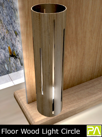 PA Sale Box - Floor Wood LIght Circle