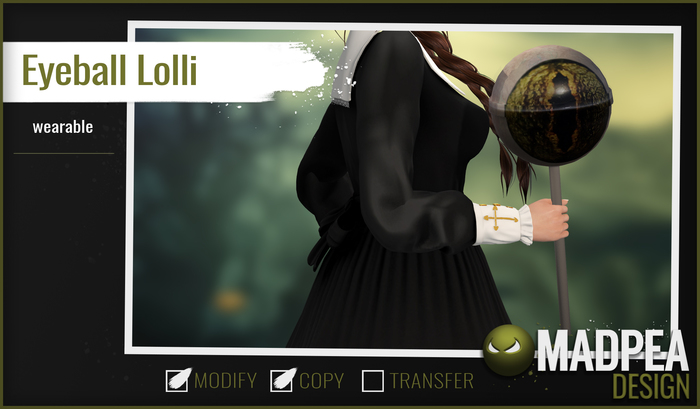 MadPea Eyeball Lolli [Add Me!] Boxed