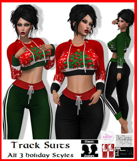 *MM* Holiday Track Suits - 3 Styles