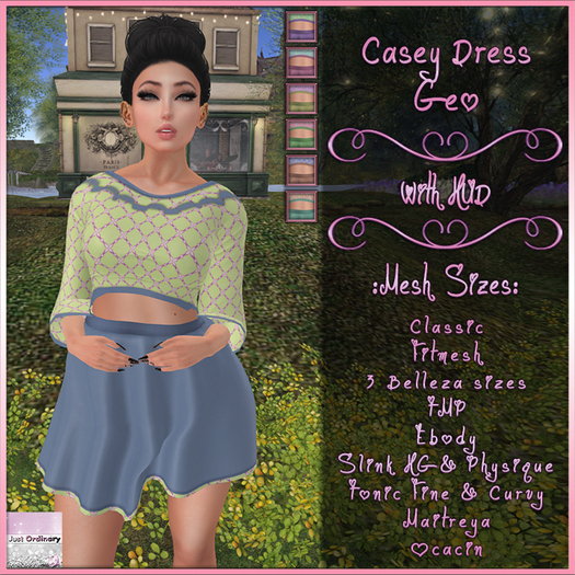 Casey Dress With Hud Geo