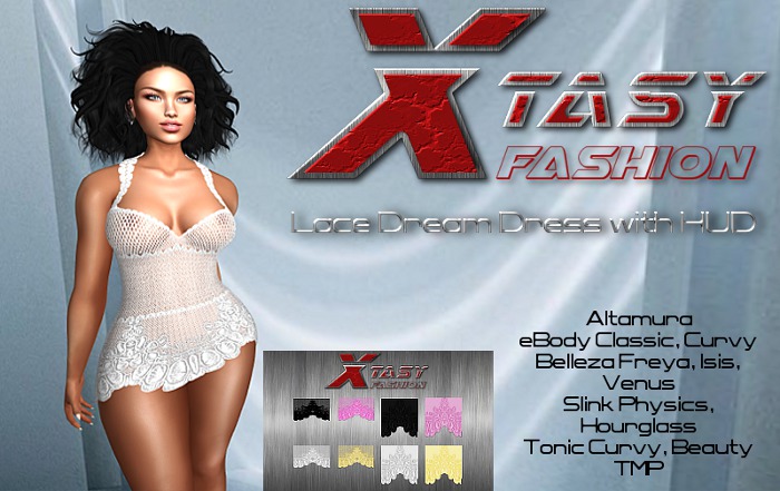 !! X Tasy * Lace Dream Dress with HUD *