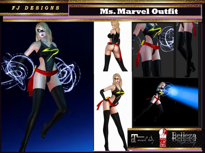 FJ Designs - Ms. Marvel Outfit
