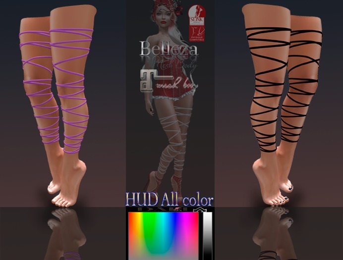 InStyle -Lazing on the legs - HUD- All color - Maitreya ,Slink ,Belleza 