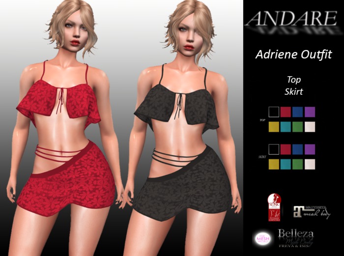 ANDARE - Adriene Outfit PACK