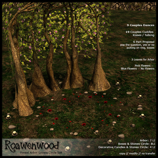 {RW} Forest Arbor Lovers Set Delivery HUD [ Add Me! ]